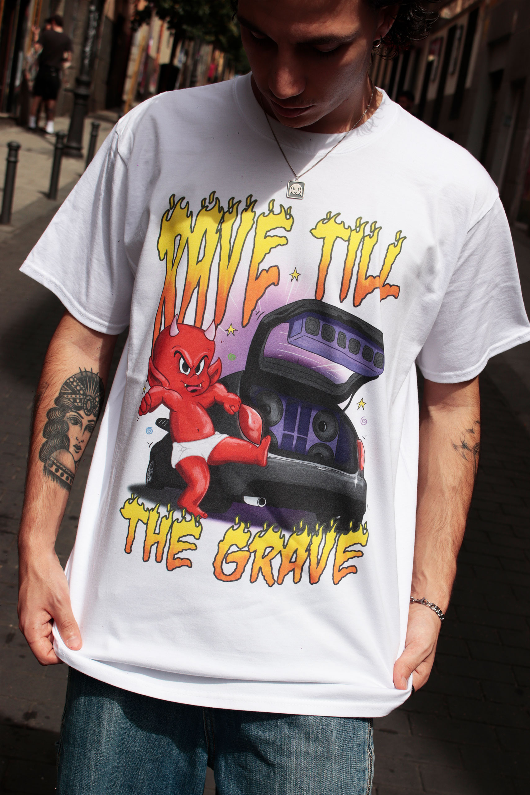 TEE DEVIL RAVE | BusyMindBoy
